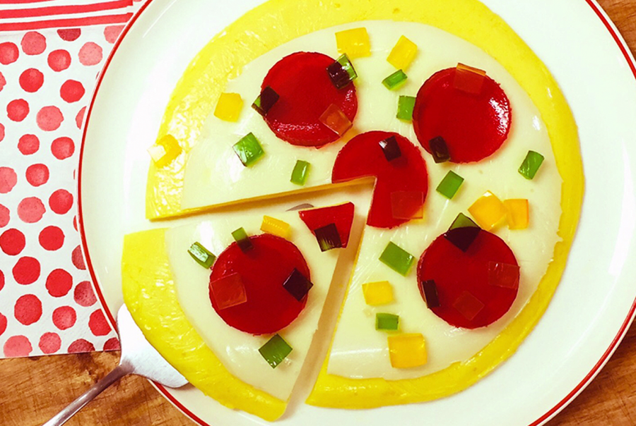 Gelatina mosaico D'Gari