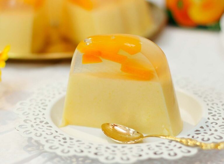 Gelatina cristalina de piña y durazno - D'Gari